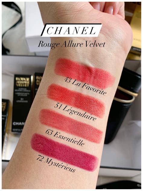 chanel rouge allure laque 66|rouge allure velvet shades.